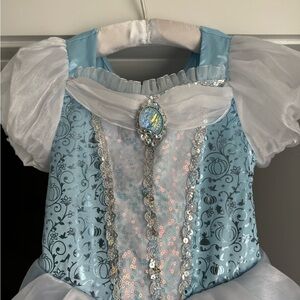 Cinderella gown from Bibbidi Bobbidi boutique aboard the Disney Wish ship!